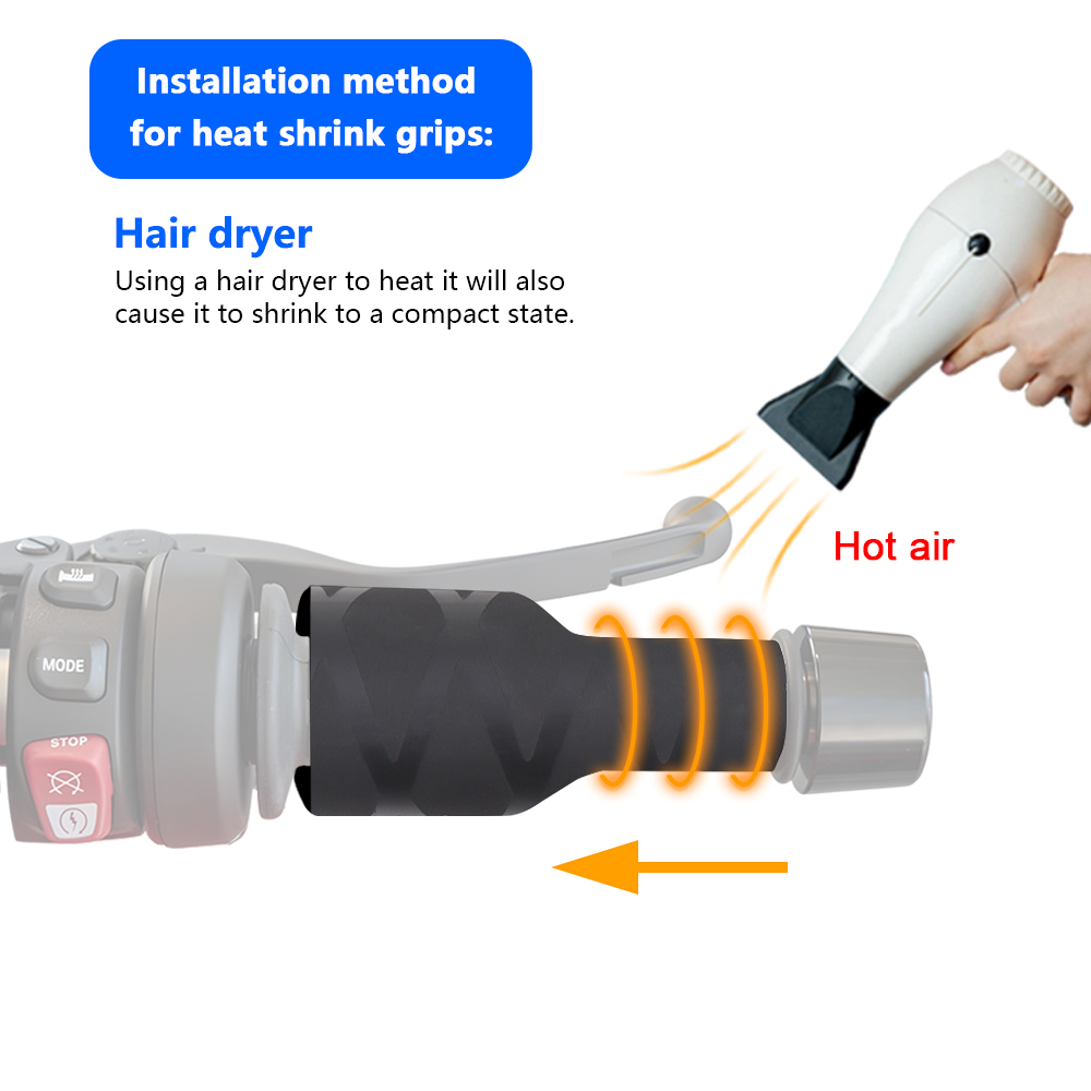 Motorcycle Heat-Shrink Handle  - Handlebar Grip Heated 评论和价格