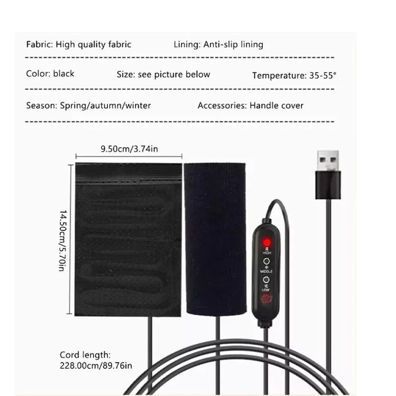 Heated Motorcycle Handlebar Gr - Handlebar Grip Heated 评论和价格